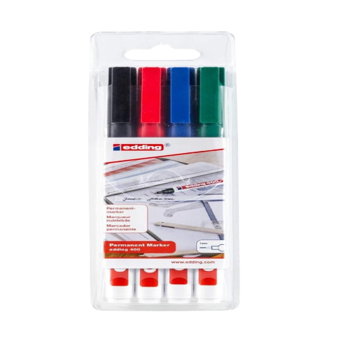 edding-400/4 S Prof. Permanent Marker Set