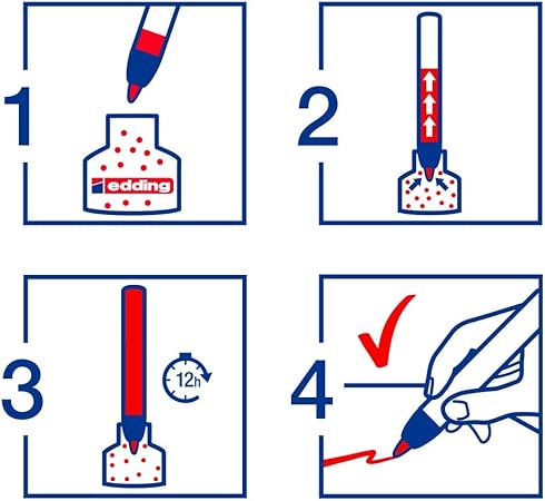 edding-400/4 S Prof. Permanent Marker Set