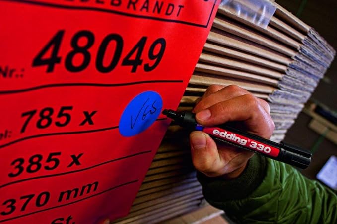 edding-330/4 S Permanent Marker A8 Set